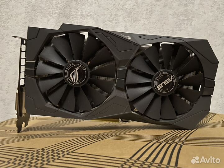 Видеокарта gtx 1050 ti Asus ROG Strix