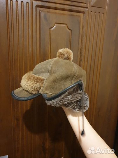 Шапка - дубленка натуральная