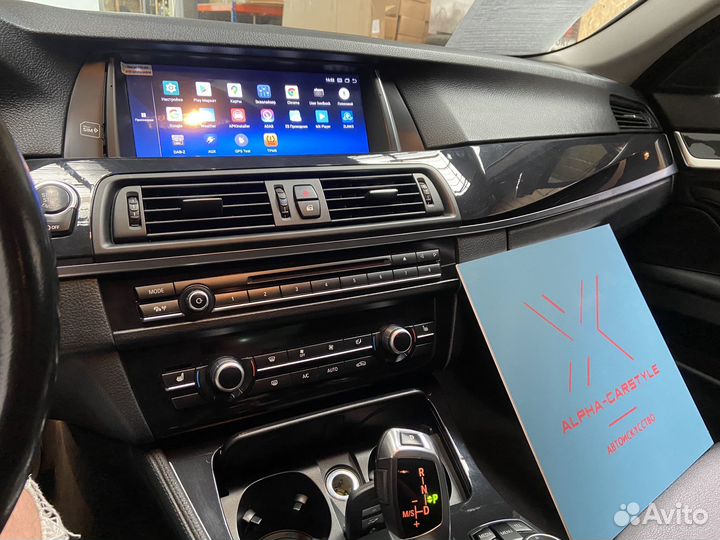 Android 12 BMW F10 4/64 в стиле NBT для BMW5 F10