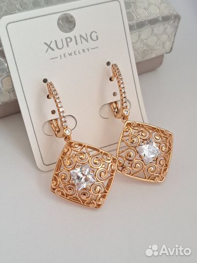 Серьги медсплав не темнеют