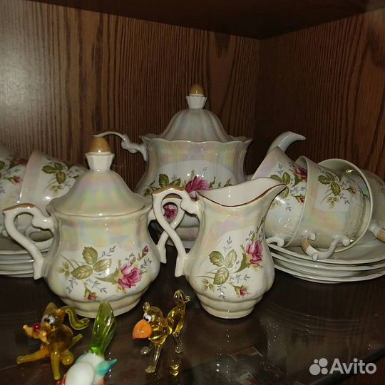 Винтажный сервиз чайный.Польша