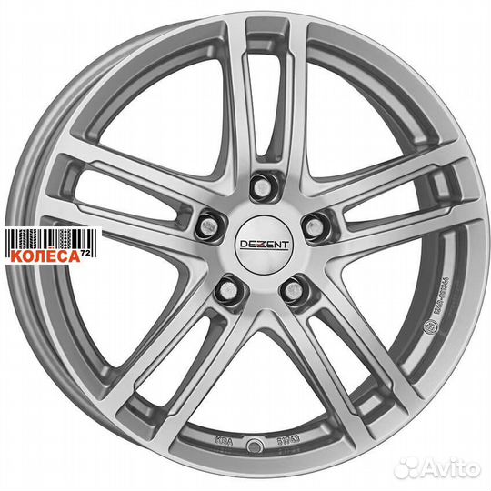Dezent TZ 7.5x18 5x112 ET49 Dia66.6 Silver