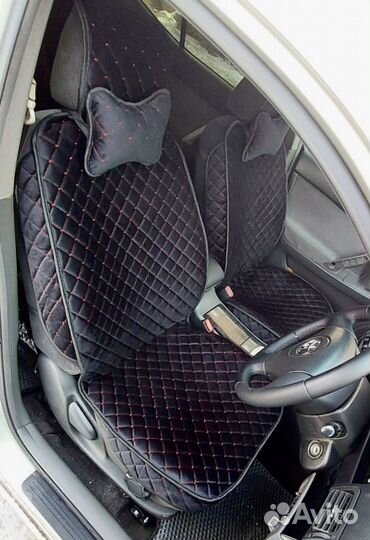 Накидки с боками универсальные из велюра