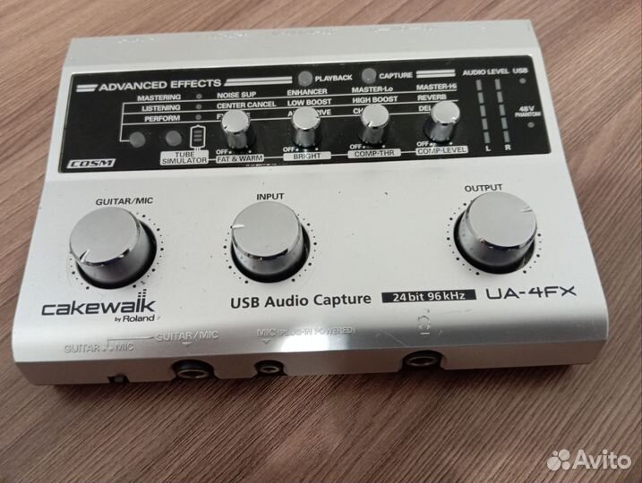 Аудио интерфейс roland UA-4FX