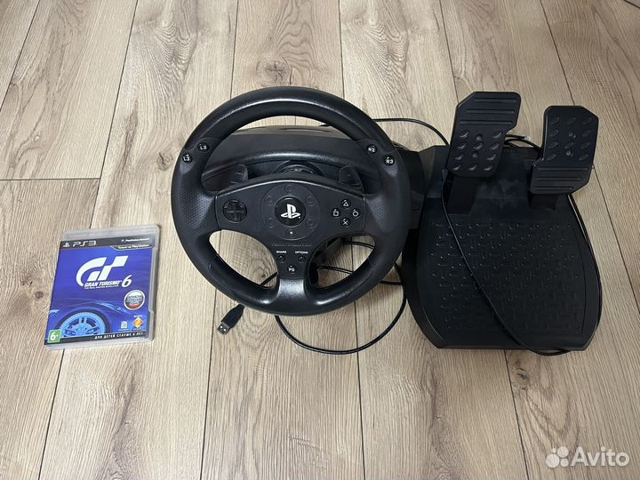 Игровой руль для sony ps3, ps4