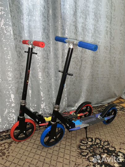 Самокат 2х колёсный 5+ до 70 кг scooter