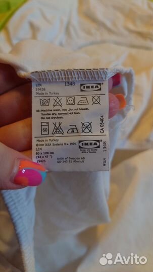 Детские простыни икеа 60х120 2шт