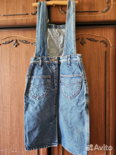 Джинсовый сарафан для девочки