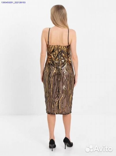 Новогоднее платье с пайетками (Арт.14511)