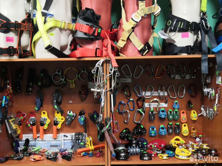 Карабин венто овал с муфтой арт35670