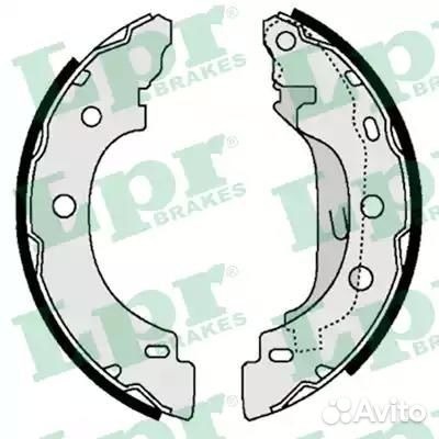 Колодки тормозные барабанные