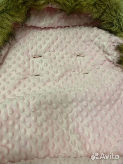 Зимний конверт в коляску или санки