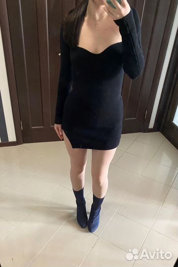 Платье черное