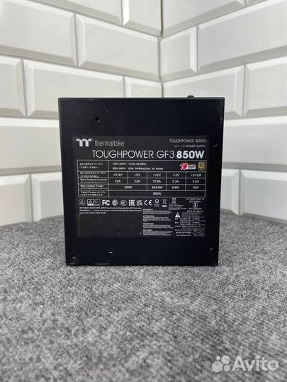 Блок питания Thermaltake toughpower GF3 850W