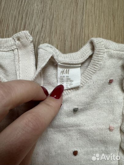 Свитер HM для девочки 86