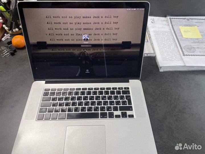 Apple MacBook PRO 15 Retina 2012
