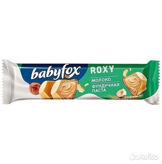 Babyfox roxy вафельный молоко и фундучная паста 18