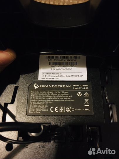 Grandstream GXP1610 ip-телефон