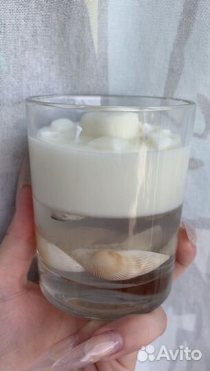 Свеча в стакане