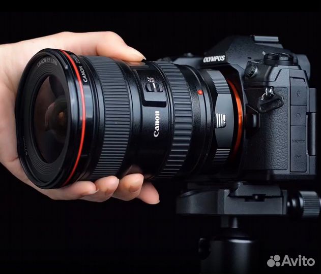 Адаптер переходник Concept K&F Canon EOS EF - M4/3
