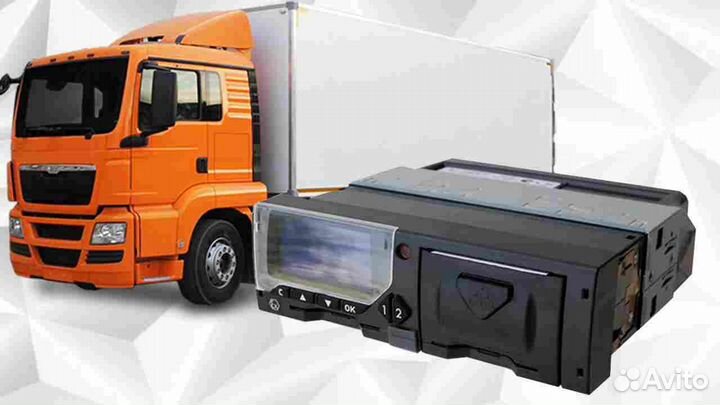 Новый тахограф Меркурий та-001.С установкой