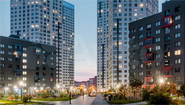 2-к. квартира, 54 м², 24/25 эт.