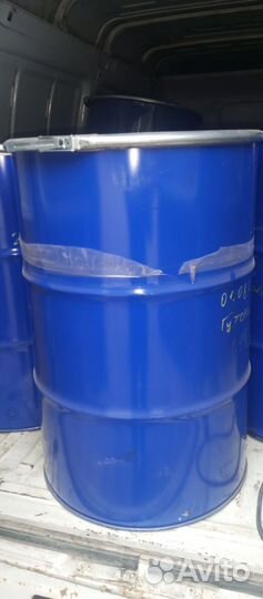 Бочка металлическая с крышкой