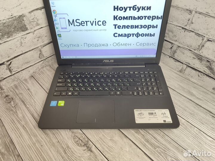 Ноутбук Asus N3700/GeForce920M/8Gb/SSD/15.6