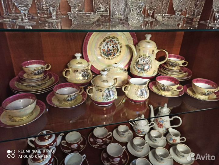 Сервиз кофейно-чайный гейши производство гдр