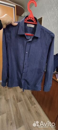 Рубашка школьная