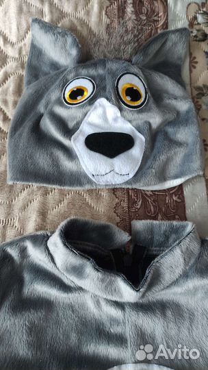 Новогодний костюм волка 104