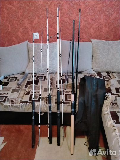 Рыболовные принадлежности бу