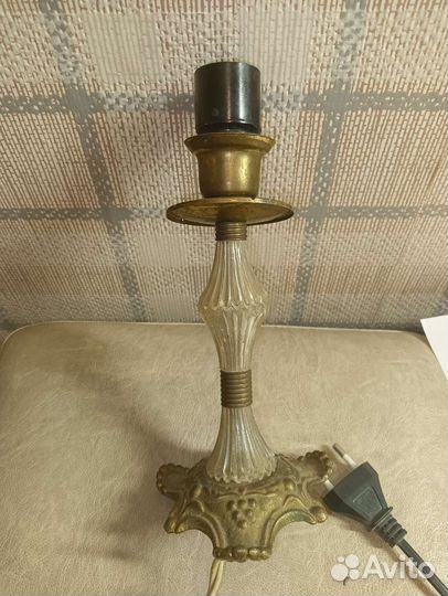 Светильник настольный ночник антиквариат