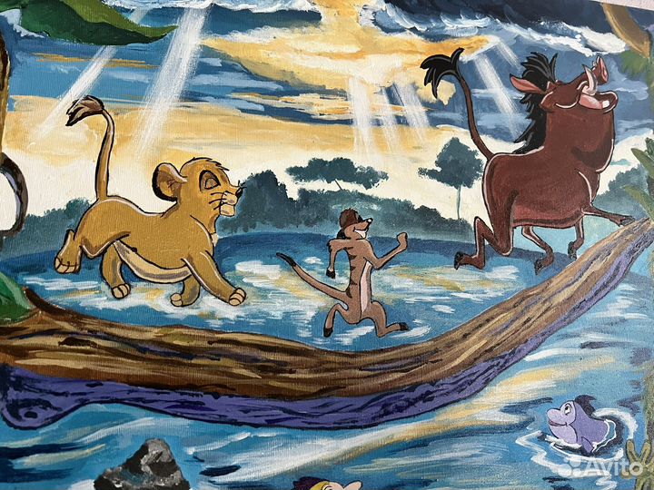 Картина на холсте Король лев 2