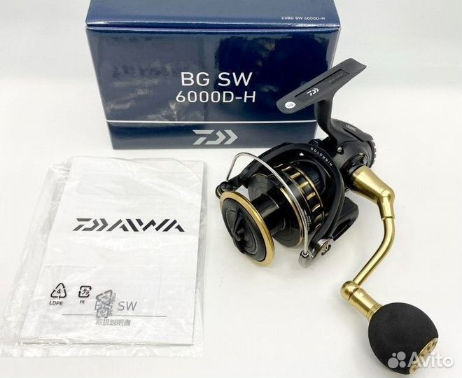 Катушка daiwa 23 BG SW 6000D-H