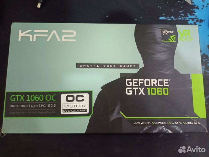 Видеокарта gtx 1060 3gb