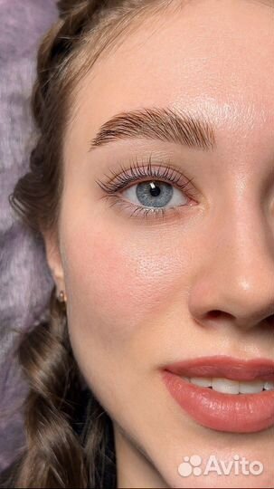 Брови, ламинирование ресниц и бровей