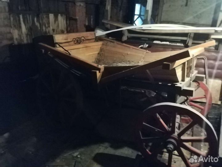 Телега для лошади