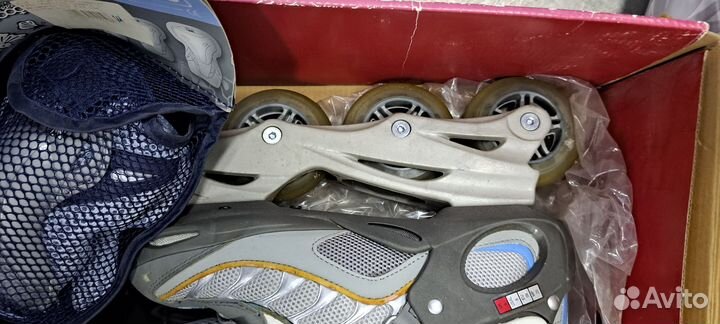 Коньки роликовые размер 37