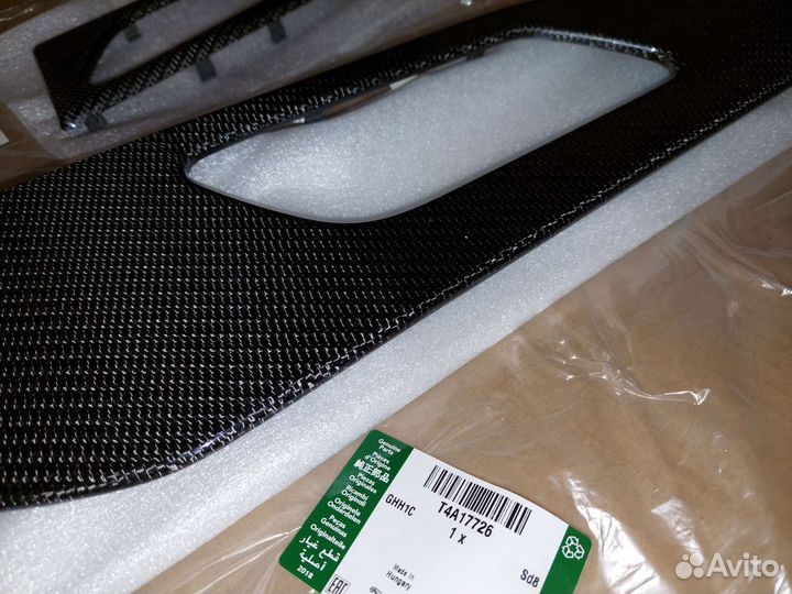 Карбон накладки дверей F-pace SVR