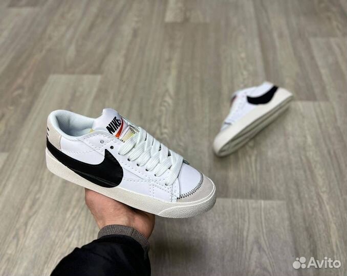 Кроссовки Nike Blazer Low 77 Jumbo White Black