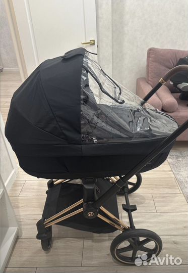 Cybex priam 4 sepia black /rose gold