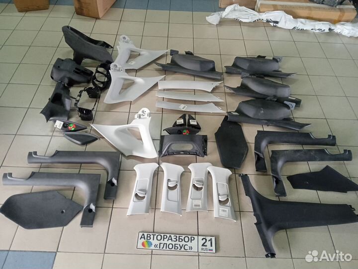 Пластик обшивки салона LADA Vesta Лада Веста