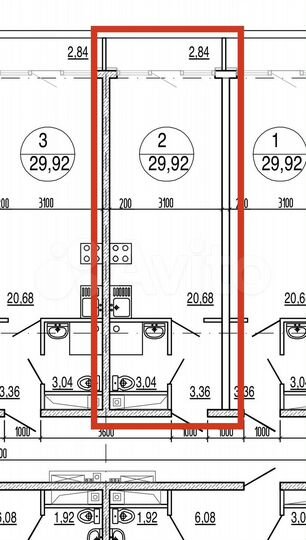 Квартира-студия, 29 м², 14/25 эт.