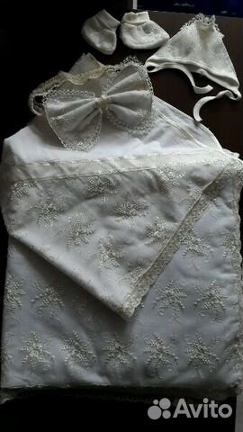 Новый комплект на выписку hand made