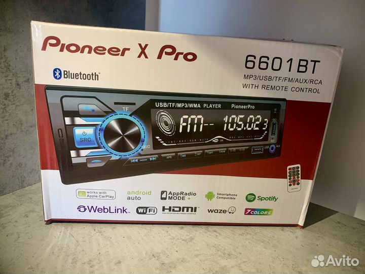 Pioneer X Pro 6601 BT