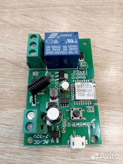 Умный дом реле 1 канал, Ewelink, Алиса, 7-32V