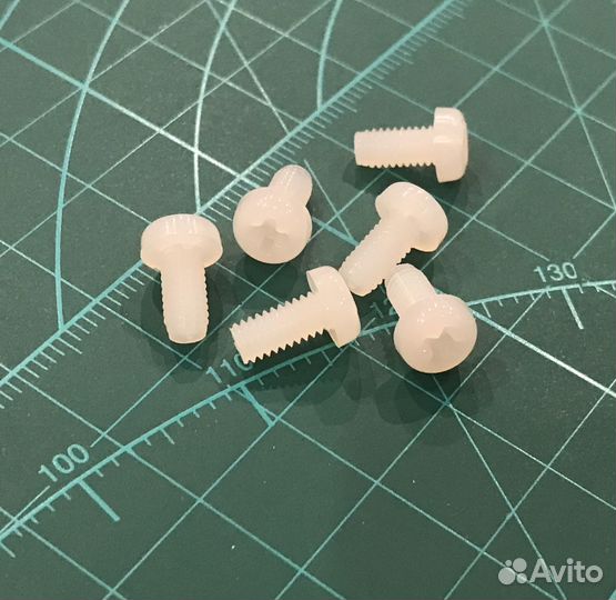 Болт нейлоновый/Винты/Стопорный винт/HPI