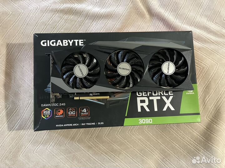 Видеокарта nvidia GeForce RTX 3090