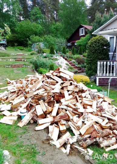 Дрова Березовые от производителя навалом в Выборге